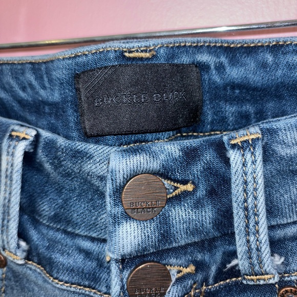 Buckle Black Jeans - Picture 2 of 4